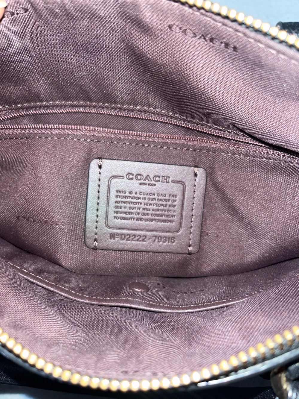 Coach Elise Pebble Leather Satchel - Picture 10 of 12